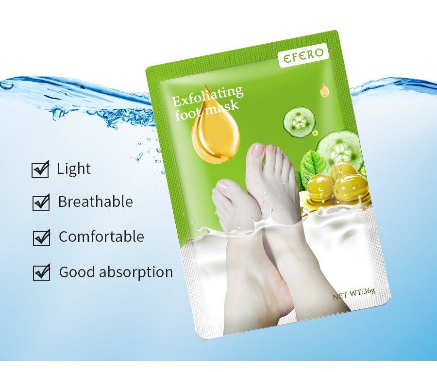 Exfoliating Foot Mask Foot SPA Pedicure Socks Removing Dead Skin Whitening Heels Feet Peeling Anti Cracked Foot Skin Care - Maison Elène