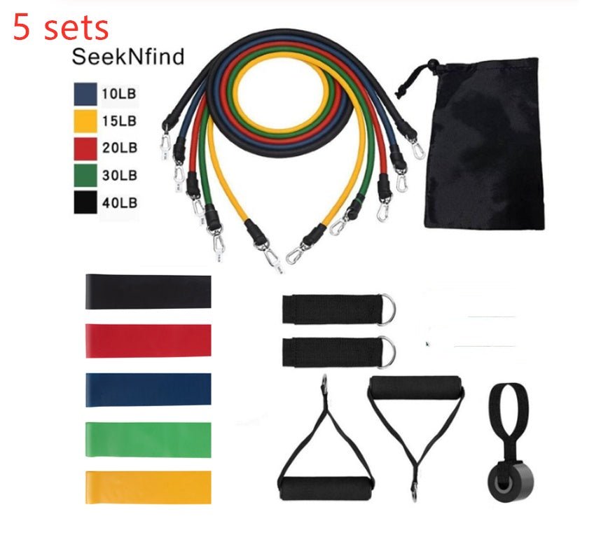 Pull Rope Elastic Rope Strength Training Set - Maison Elène