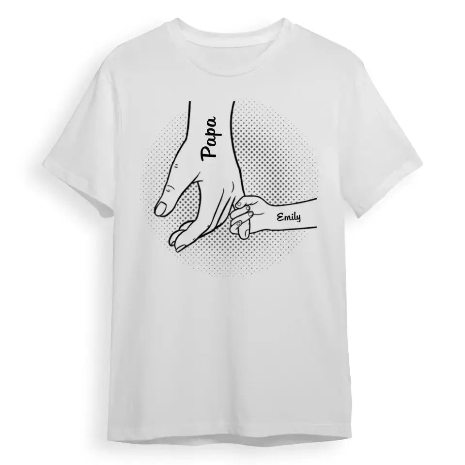 Hand In Hand I Will Always Protect You T-shirt - Maison Elène