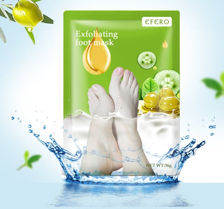 Exfoliating Foot Mask Foot SPA Pedicure Socks Removing Dead Skin Whitening Heels Feet Peeling Anti Cracked Foot Skin Care - Maison Elène