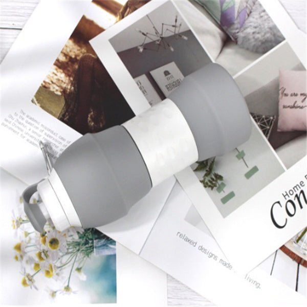 Silicone folding water bottle - Maison Elène