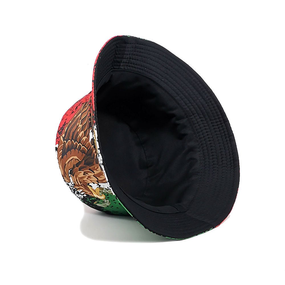Eagle Pattern European And American Retro Nostalgic Fashion Bucket Hat - Maison Elène