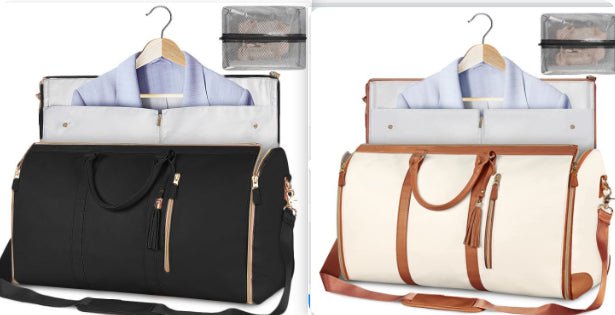 Large Capacity Travel Duffle Bag Women's Handbag Folding Suit Bag Waterproof Clothes Totes - Maison Elène