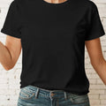 Casual Women's Round Neck Short Sleeve Sports Pure Cotton T-shirt - Maison Elène
