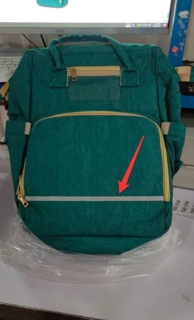 USB Charging Version Mommy Bed Backpack Folding Large Capacity Multi - function - Maison Elène