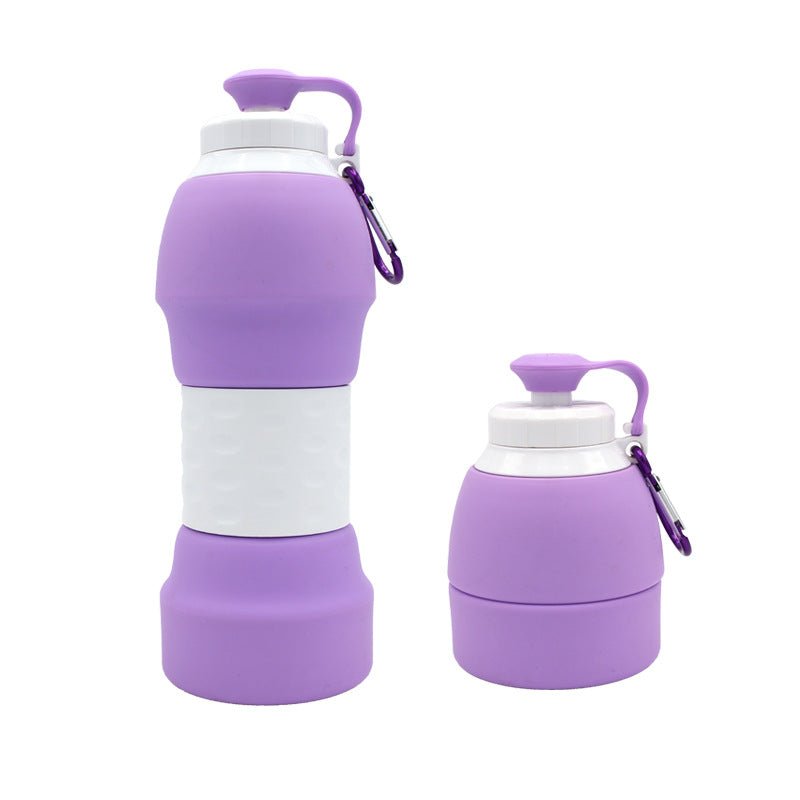 Silicone folding water bottle - Maison Elène