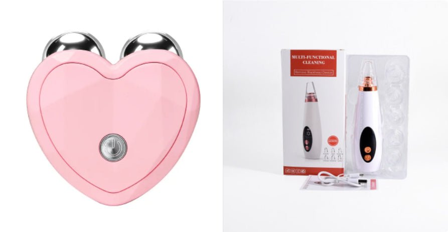 Blackhead Pore Vacuum Cleaner Nose Cleanser Blackheads Remover Blackhead Acne Removal Button Face Suction Beauty Skin Care Tool - Maison Elène