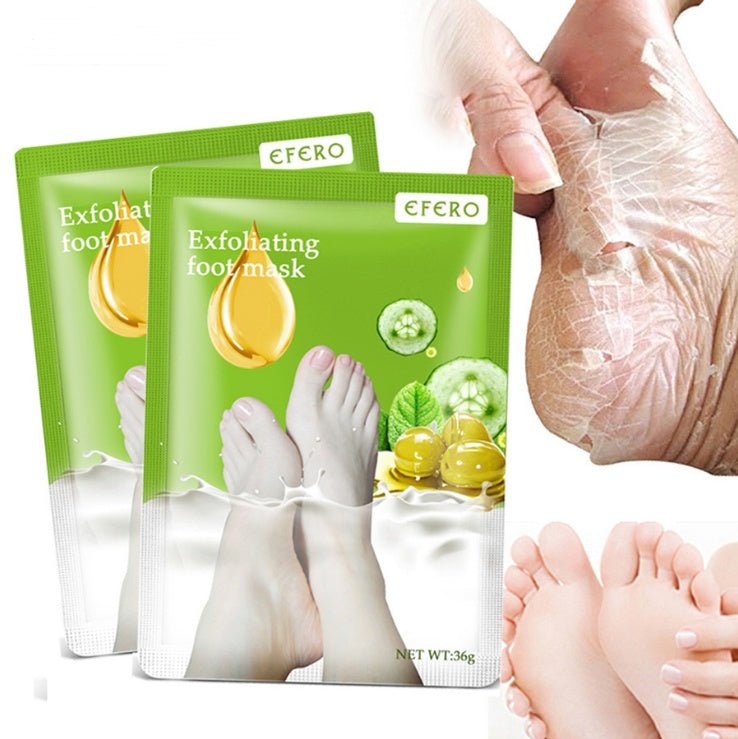 Exfoliating Foot Mask Foot SPA Pedicure Socks Removing Dead Skin Whitening Heels Feet Peeling Anti Cracked Foot Skin Care - Maison Elène