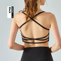 Nude Feel Slim Yoga Vest Semi - fixed One - piece Cup Beauty Back Sling - GlucklichgoodsLLC