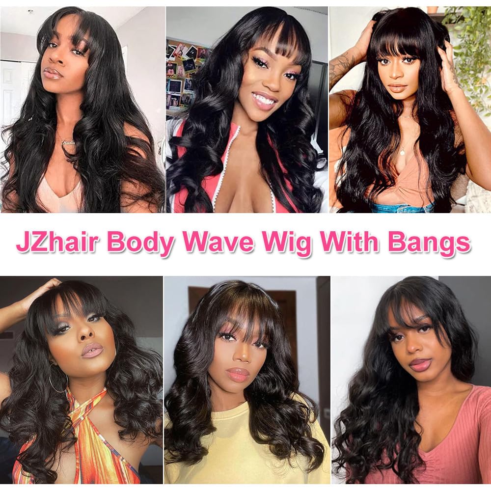 Full Machine Made Wig Body Wave Natural Color Density - GlucklichgoodsLLC