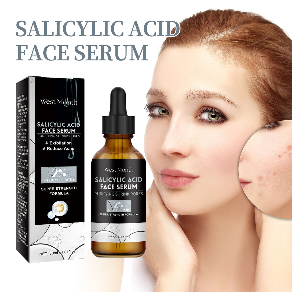 West Month Salicylic Acid Facial Essence, Lighten Acne Mark Repair Hydrating Facial Care Essence - Maison Elène