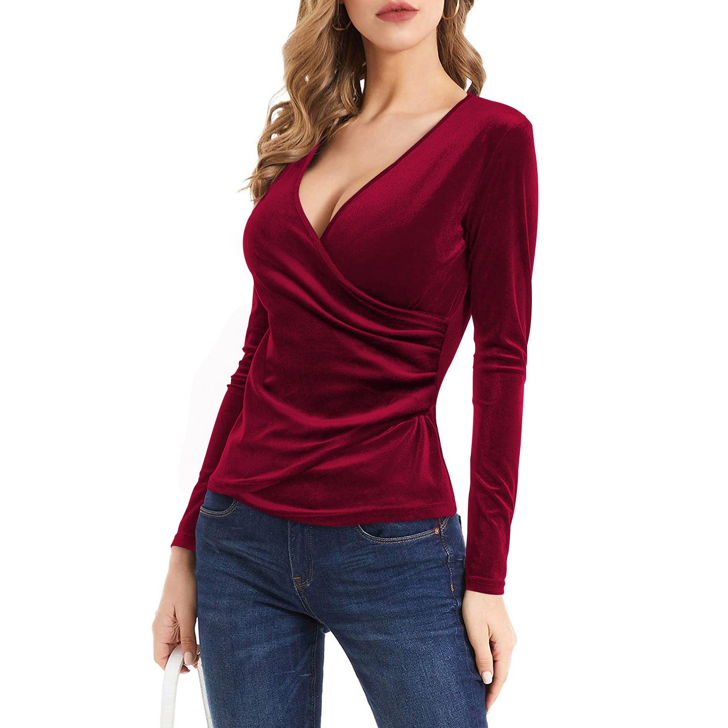 Women's Suede Bottoming Shirt Warm - GlucklichgoodsLLC