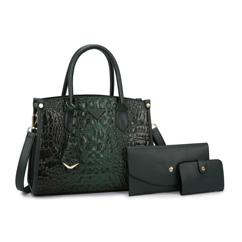 Vintage Crossbody Statement Handbag Set For Women - GlucklichgoodsLLC