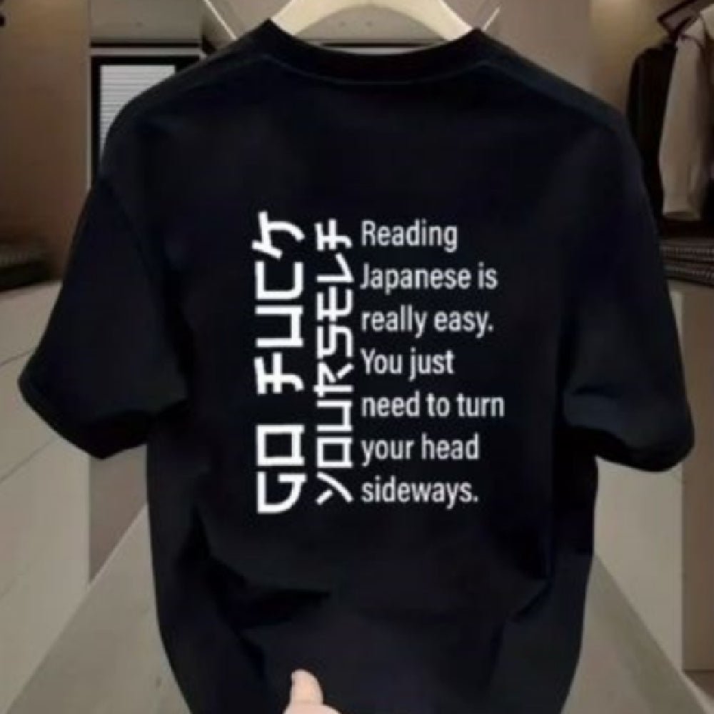 Summer Short Sleeved T-shirt For Men And Women - GlucklichgoodsLLC