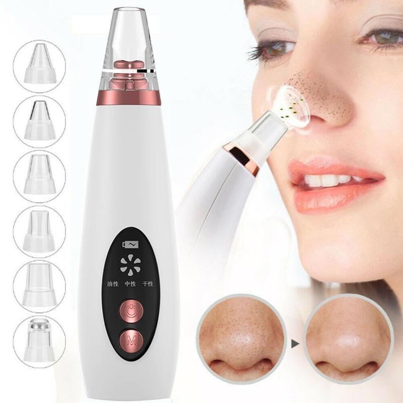 Blackhead Pore Vacuum Cleaner Nose Cleanser Blackheads Remover Blackhead Acne Removal Button Face Suction Beauty Skin Care Tool - Maison Elène