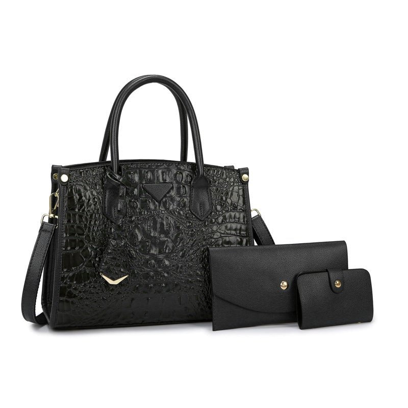 Vintage Crossbody Statement Handbag Set For Women - GlucklichgoodsLLC